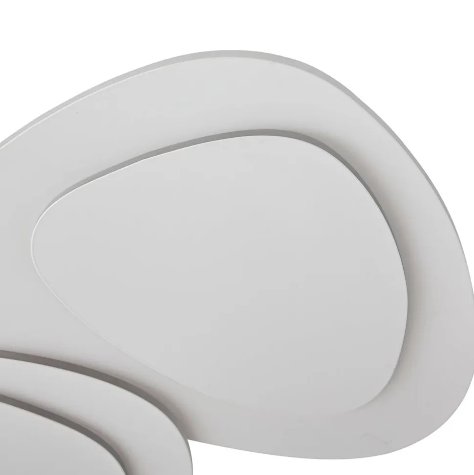 Lindby LED-loftslampe Delar, 60 x 60 cm, CCT, dæmpbar