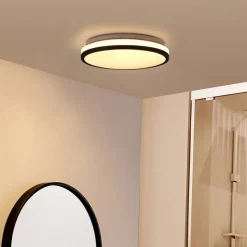 Lindby LED-loftslampe Nymira, 4.000 K, plast