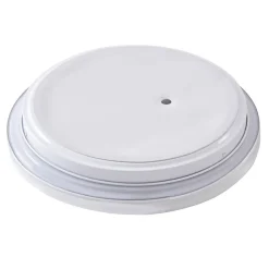 Lindby LED-loftslampe Silvryn krom/hvid plast 3000K