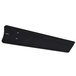 Lindby LED-loftventilator Aerallo, sort, CCT, støjsvag