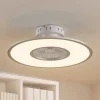 Lindby LED-loftventilator Romea, rund, DC, støjsvag, 60 cm