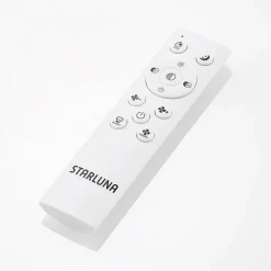 Lindby LED-loftventilator Romea, rund, DC, støjsvag, 60 cm