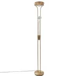 Lindby LED-læselampe Josefin, bronze, læselampe, dæmpbar