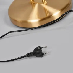 Lindby LED-læselampe Josefin, messing, læselampe, dæmpbar