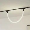 Lindby LED-lysslange Lumaro, længde 100 cm, tekstil, 48V