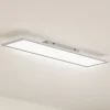 Lindby LED-panel Enhife, hvid, 80 x 20 cm, metal, 4.000 K