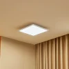 Lindby LED-panel Lamin, hvid, 40 cm, CCT, dæmpbar, fjernbetjening
