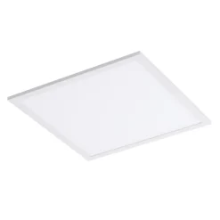 Lindby LED-panel Lamin, hvid, 40 cm, CCT, dæmpbar, fjernbetjening