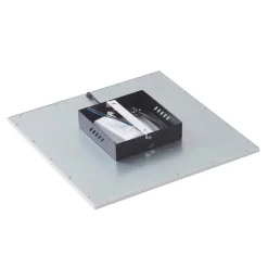 Lindby LED-panel Lamin, hvid, 40 cm, CCT, dæmpbar, fjernbetjening