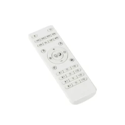 Lindby LED-panel Lamin, sort, 40 cm, CCT, dæmpbar, fjernbetjening