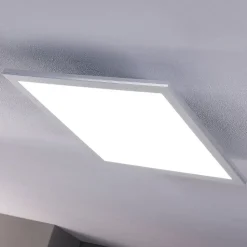 Lindby LED-panel Livel, CCT, 40 cm x 40 cm, fjernbetjening