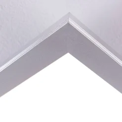 Lindby LED-panel Livel, 4000K, 120cm x 30cm, sølv, metal