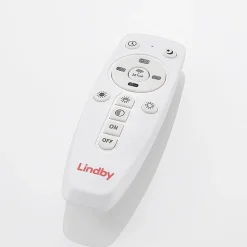 Lindby LED-panel Nelios, 120 x 60 cm, CCT, sort, metal