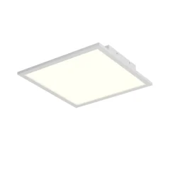 Lindby LED-panel Quais, 40 x 40 cm, hvid, aluminium, 4.000K