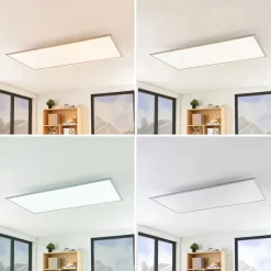 Lindby LED-panel Stenley, CCT, 120 cm x 60 cm, dæmpbar