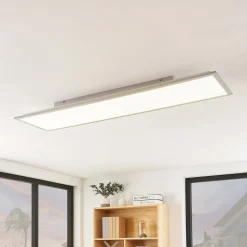 Lindby LED-panel Stenley, CCT, 120 cm x 30 cm, dæmpbar
