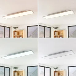 Lindby LED-panel Stenley, CCT, 120 cm x 30 cm, dæmpbar