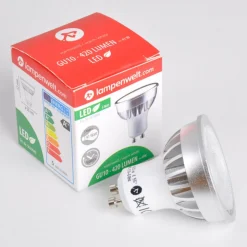 Lindby LED-reflektor GU10 5 W klar 3.000 K 55° sæt med 3 stk