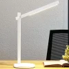 Lindby LED-skrivebordslampe Loretta, højde 43 cm, hvid, CCT