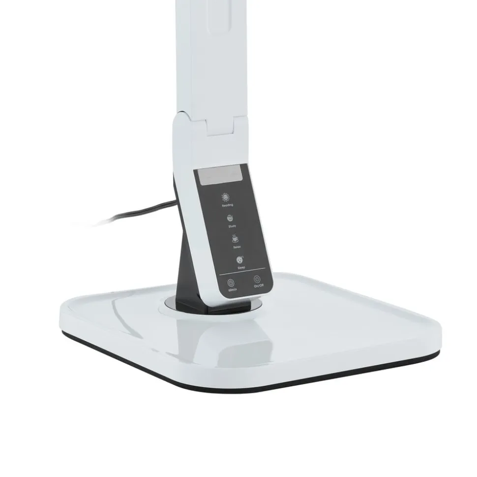 Lindby LED-skrivebordslampe Eleni, hvid, CCT, dæmpbar