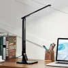 Lindby LED-skrivebordslampe Eleni, sort, CCT, dæmpbar