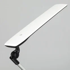 Lindby LED-skrivebordslampe Felipe, sort, klemmefod