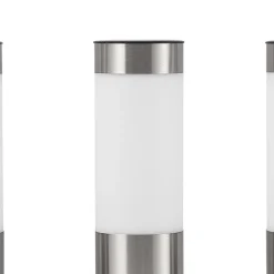 Lindby LED-sokkellampe, sæt med 4, jordspyd, 31 cm, IP44