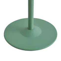Lindby LED-solcellebordlampe Hilario, grøn, jern, genopladeligt batteri