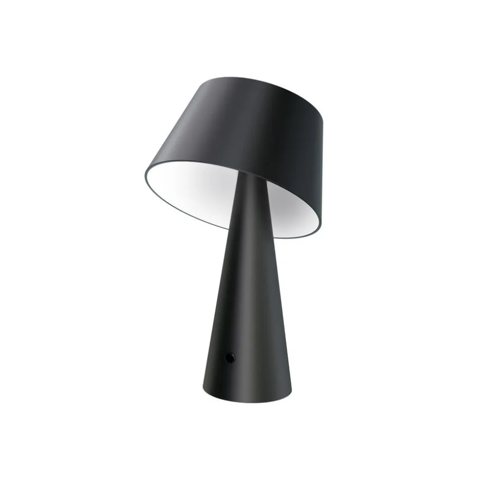Lindby LED-solcellelampe Lirinor sort plast 13 cm