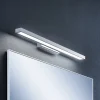 Lindby LED-spejllampe Alenia, 60 cm, krom, aluminium, IP44