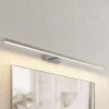 Lindby LED-spejllampe Jukka, 120 cm, krom, metal, IP44