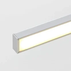 Lindby LED-spejllampe Jukka, 120 cm, krom, metal, IP44