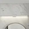 Lindby LED-spejllampe til badeværelset Alenia, 120 cm, IP44, grå
