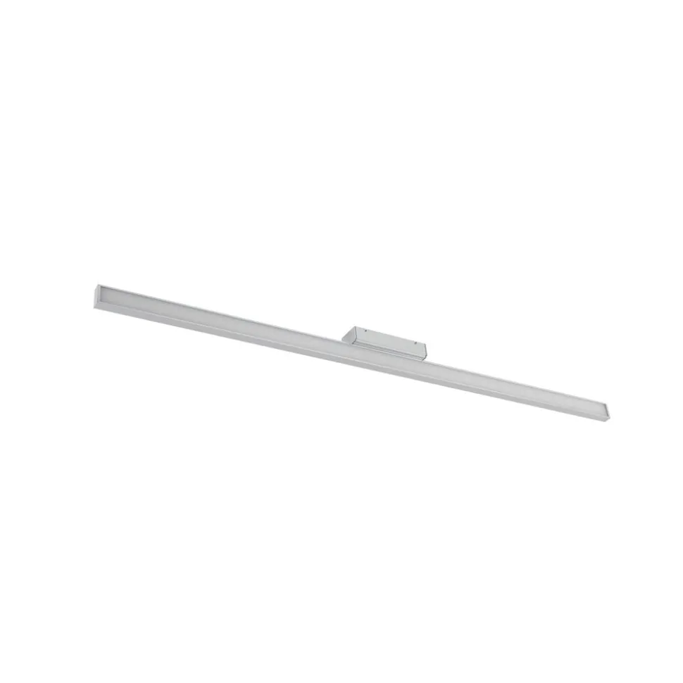 Lindby LED-spejllampe til badeværelset Alenia, 120 cm, IP44, grå