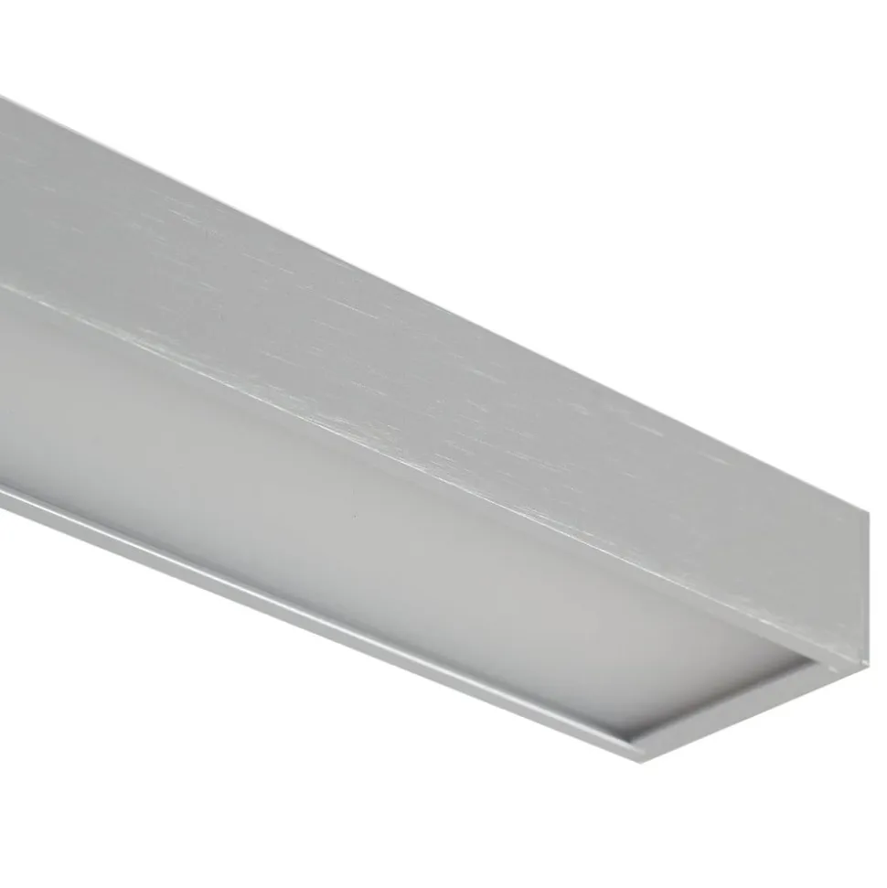 Lindby LED-spejllampe til badeværelset Alenia, 120 cm, IP44, grå