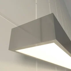 Lindby LED-spejllampe til badeværelset Alenia, 120 cm, krom