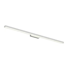 Lindby LED-spejllampe til badeværelset Alenia, 120 cm, krom
