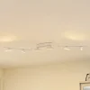 Lindby LED-spotlight Eldrin, hvid, 6 lyskilder, lysliste