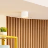 Lindby LED-spotlight Nivoria, Ø 12 cm, 15 W, hvid, metal
