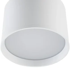 Lindby LED-spotlight Nivoria, Ø 12 cm, 15 W, hvid, metal