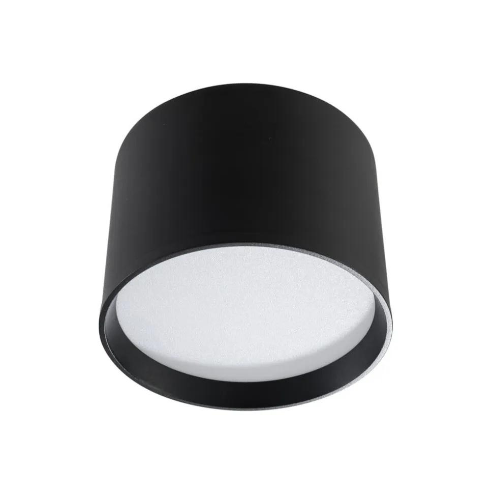 Lindby LED-spotlight Nivoria, Ø 12 cm, 15 W, sort, metal