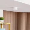 Lindby LED-spotlight Nivoria, Ø 11 cm, 9 W, hvid, metal