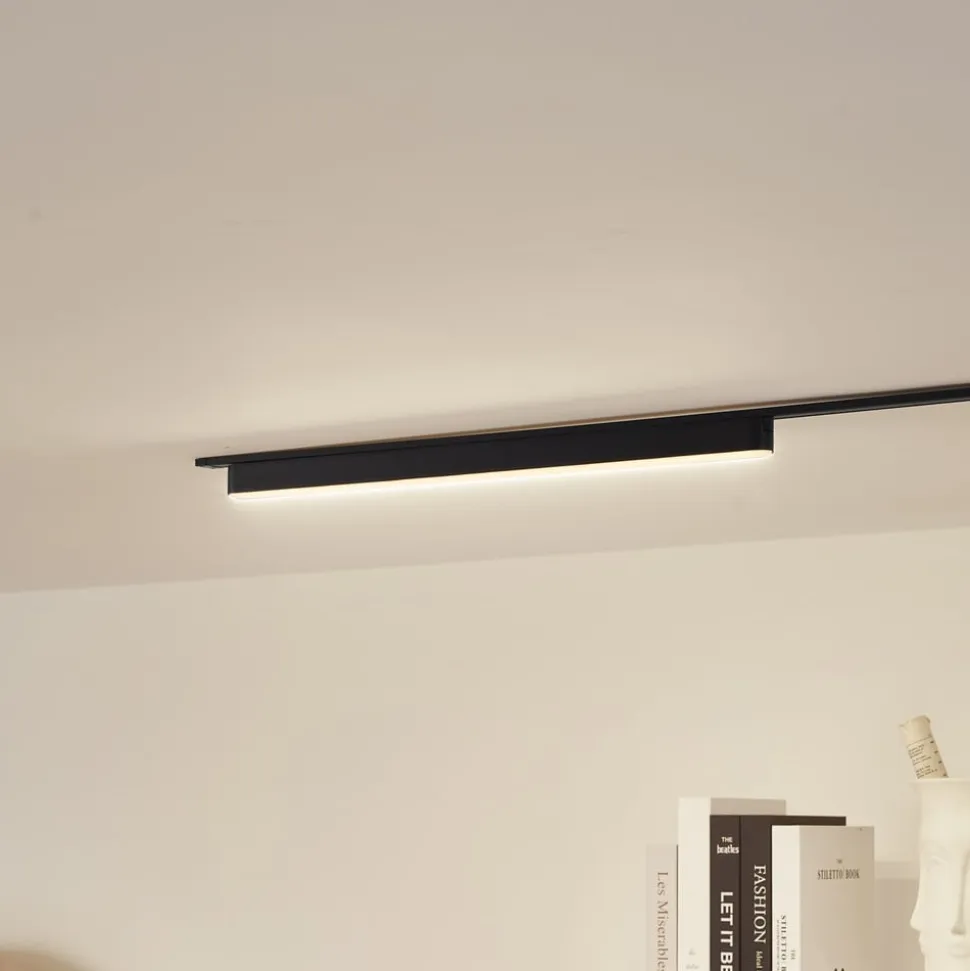 Lindby LED-strip 48 V Lumaro,sort,20W,plast,dæmpbar