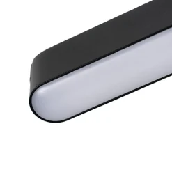 Lindby LED-strip 48 V Lumaro, sort,5W,plast,dæmpbar