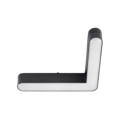 Lindby LED-strip 48V Lumaro, sort, L-formet, dæmpbar