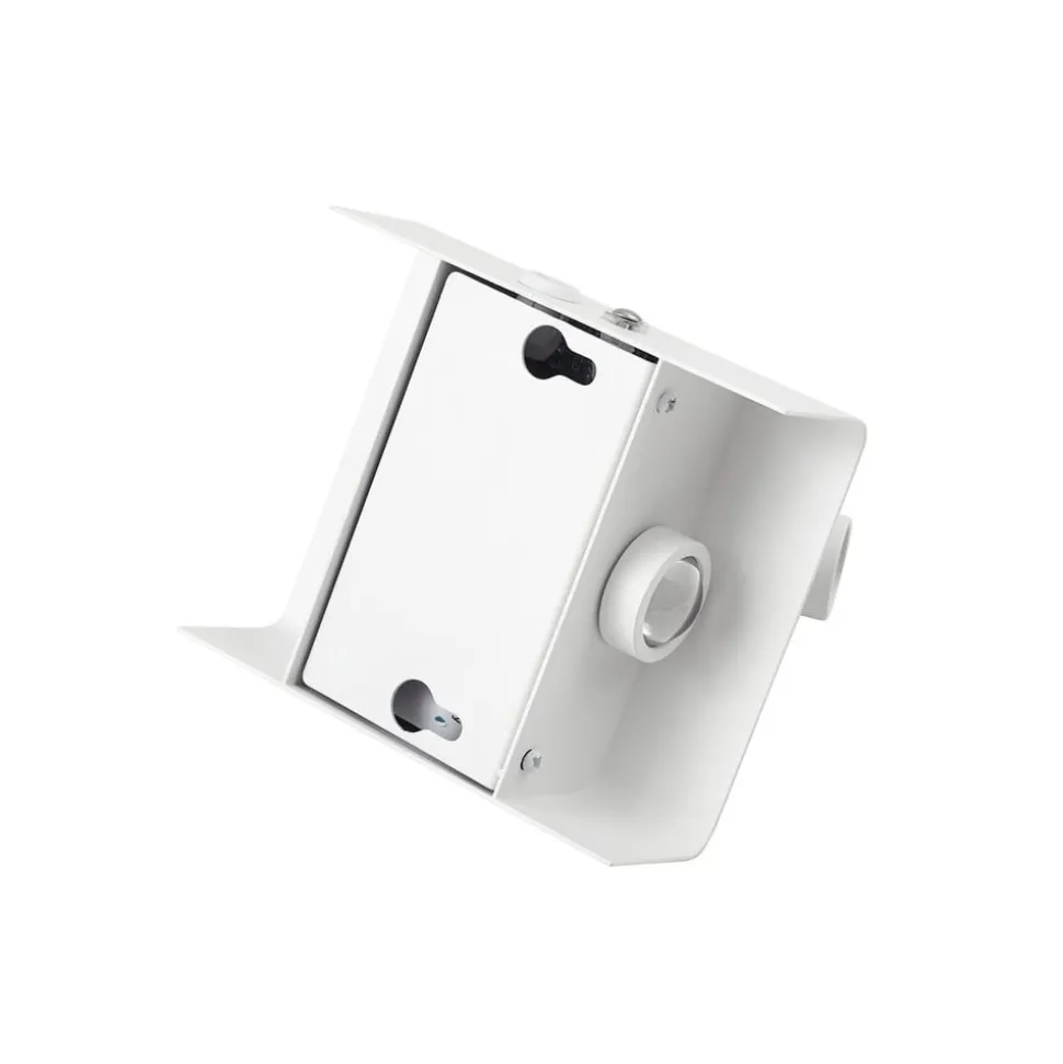 Lindby LED-væglampe Agit, hvid, metal, touchdæmper