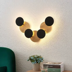 Lindby LED-væglampe Grazyna, 72 cm, 7 lyskilder, justerbar