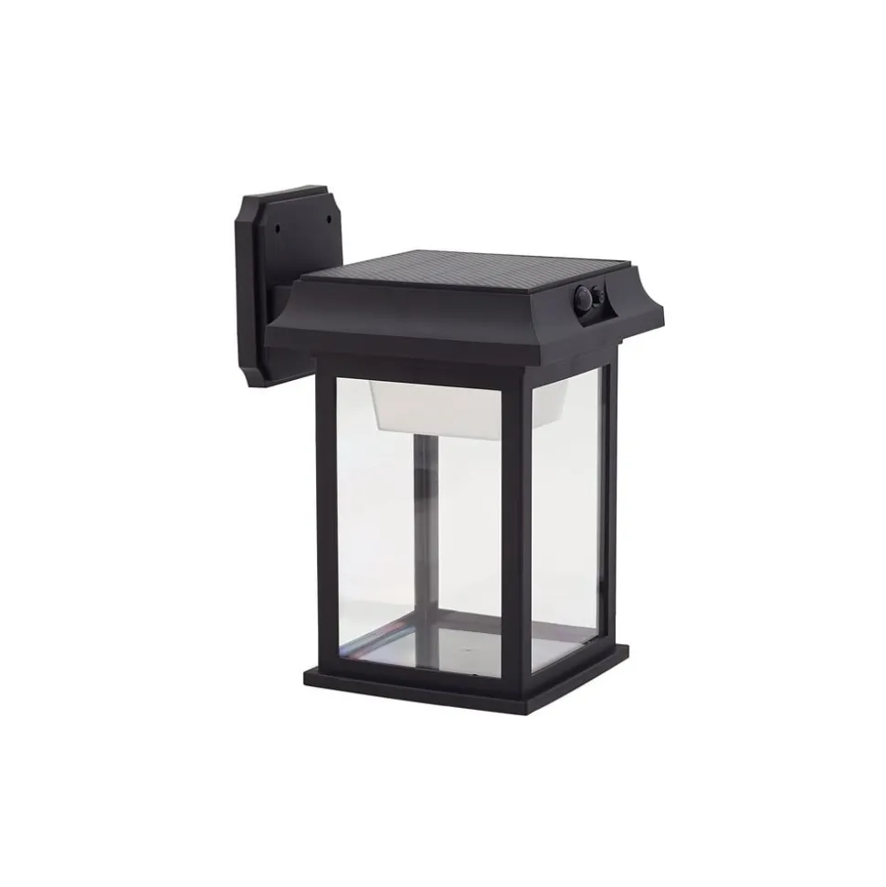 Lindby LED-væglampe Latarka, højde 27,5 cm, sensor