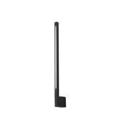 Lindby LED-væglampe Neano, 60 cm, sort, metal, IP54