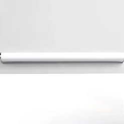 Lindby LED-væglampe Philippa, afrundet, 58 cm, krom, IP44